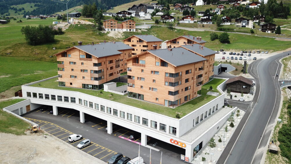 Catrina Resort, Disentis, Graubünden Holzbau, Fensterbau und Fassadenbau