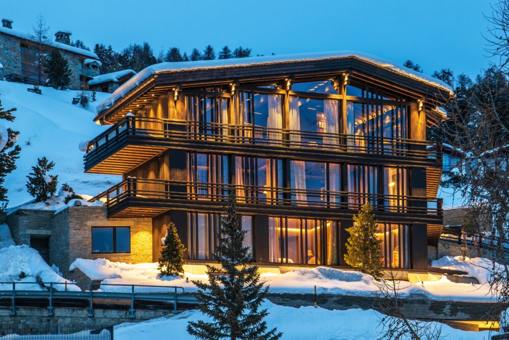 Single Family House, St. Moritz, Graubünden Window Construction